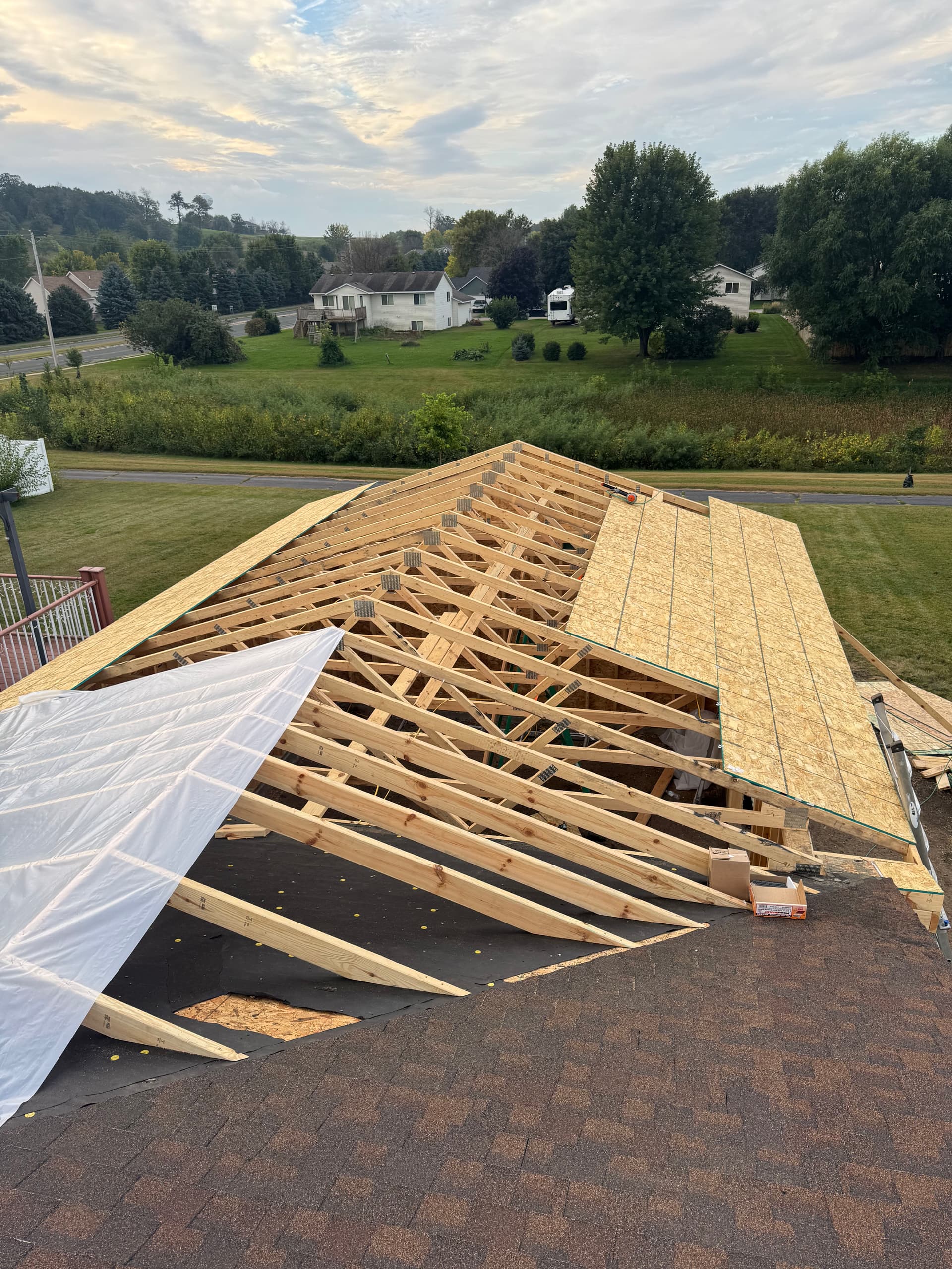 Gallery photos for From Deck to Garage Addition: Image #2