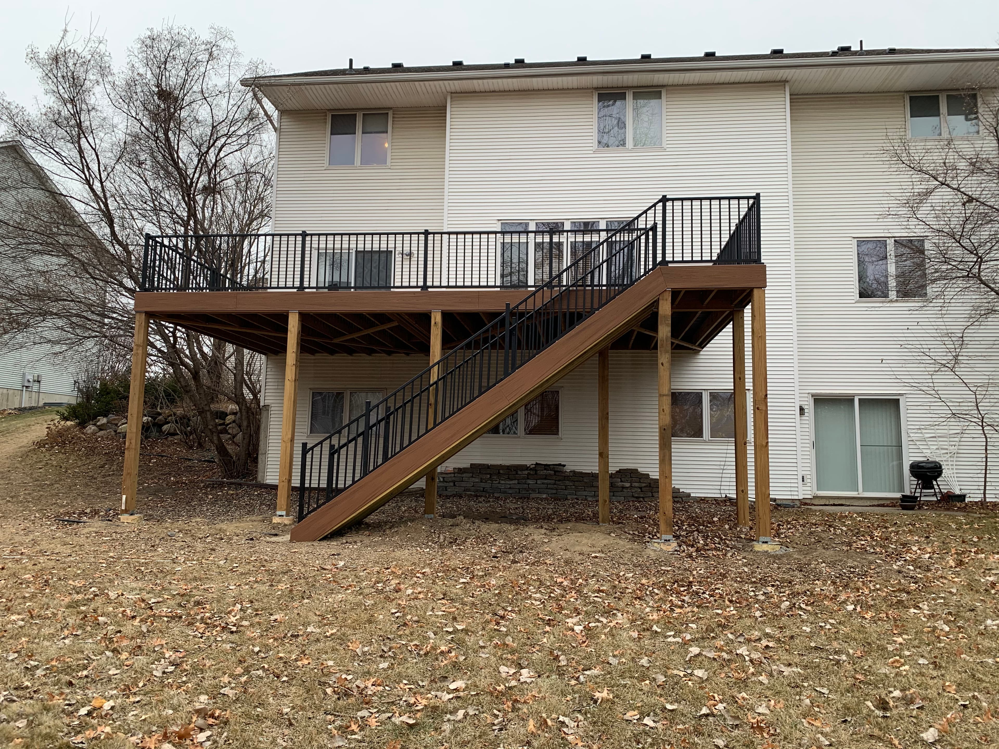 Project Modern Deck Upgrade with Trex and Westbury Railing image