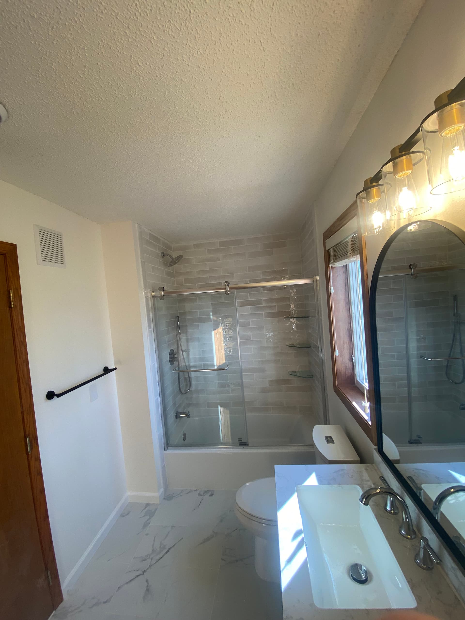 Gallery photos for Full Bathroom Remodel with Dual Sinks and Custom Shower: Image #1