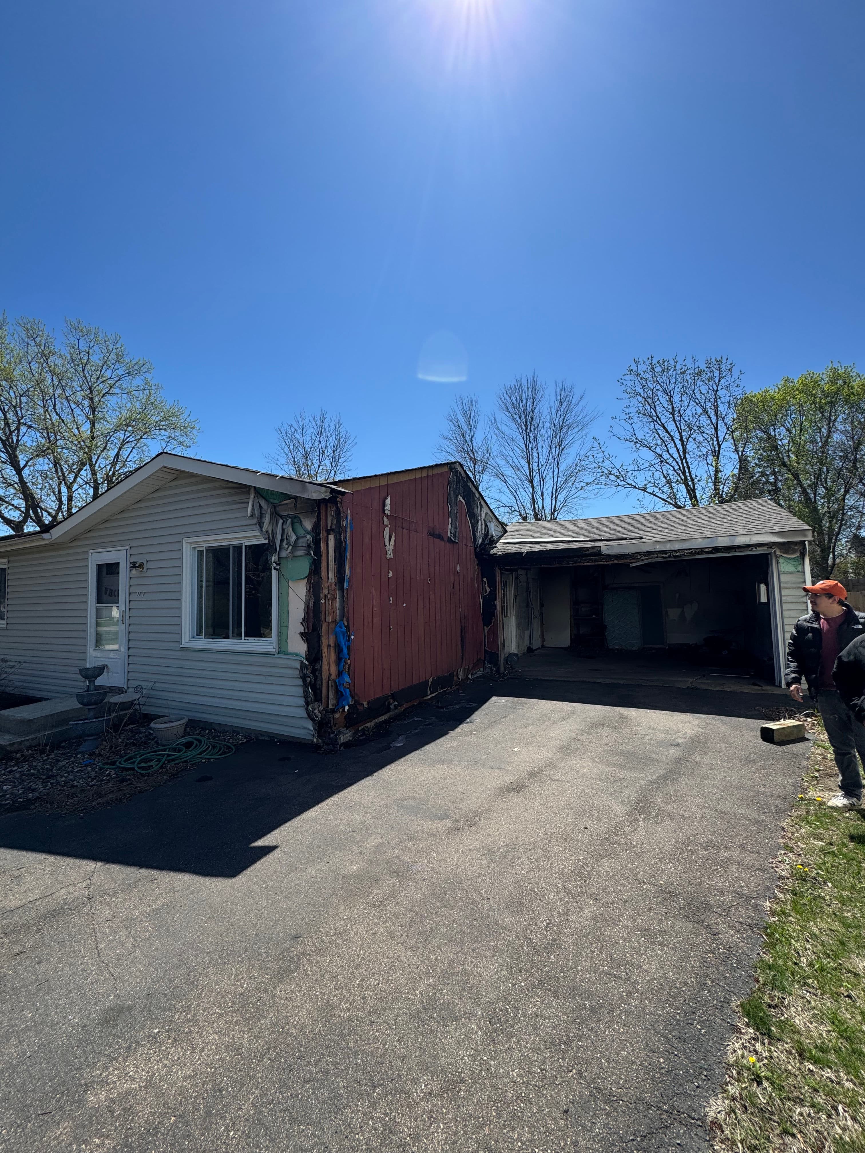 Project Fire-Damaged Garage Tear-Down and Full Rebuild Planned image