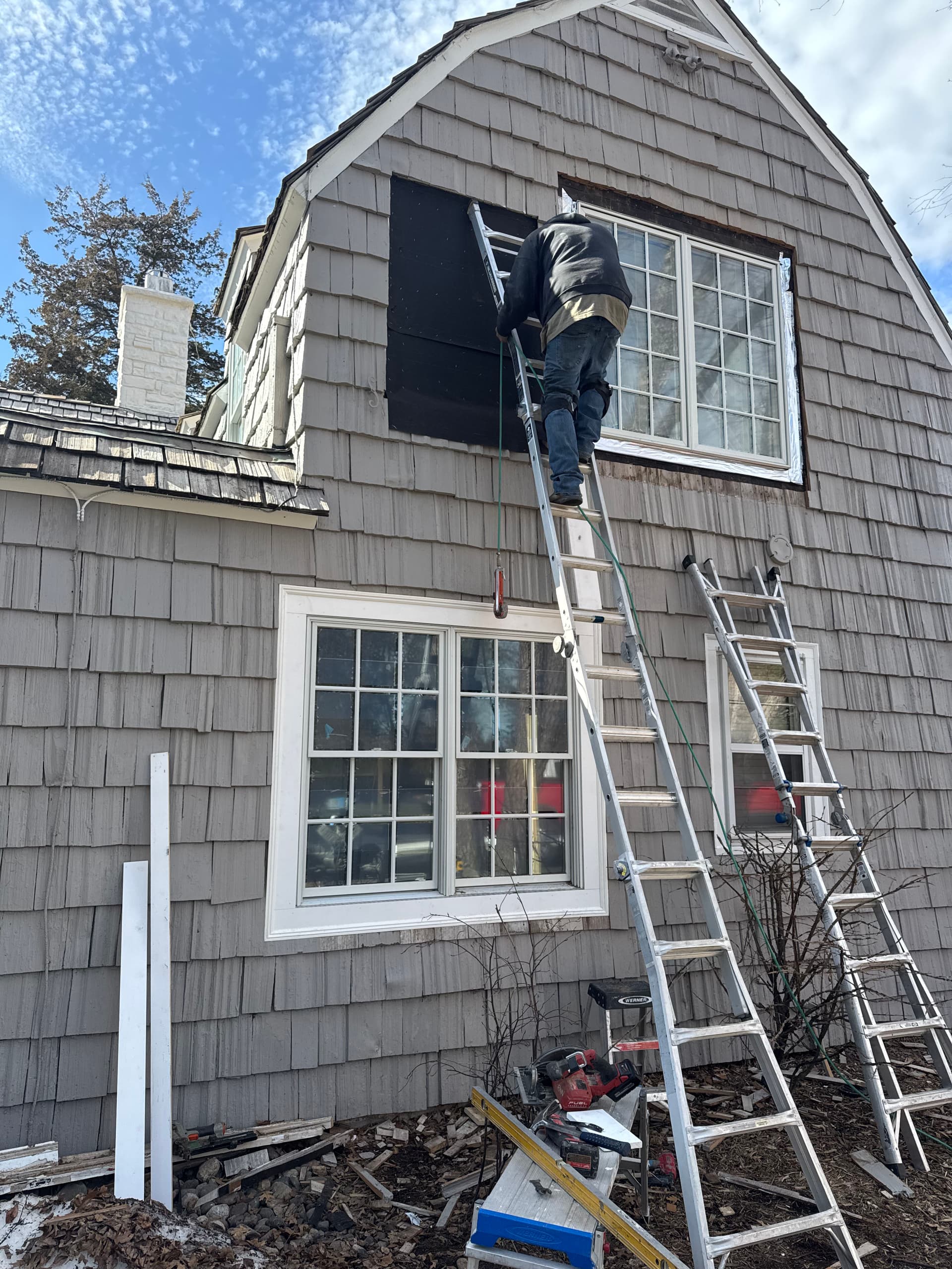 Expert Window Installation and Cedar Shake Restoration image