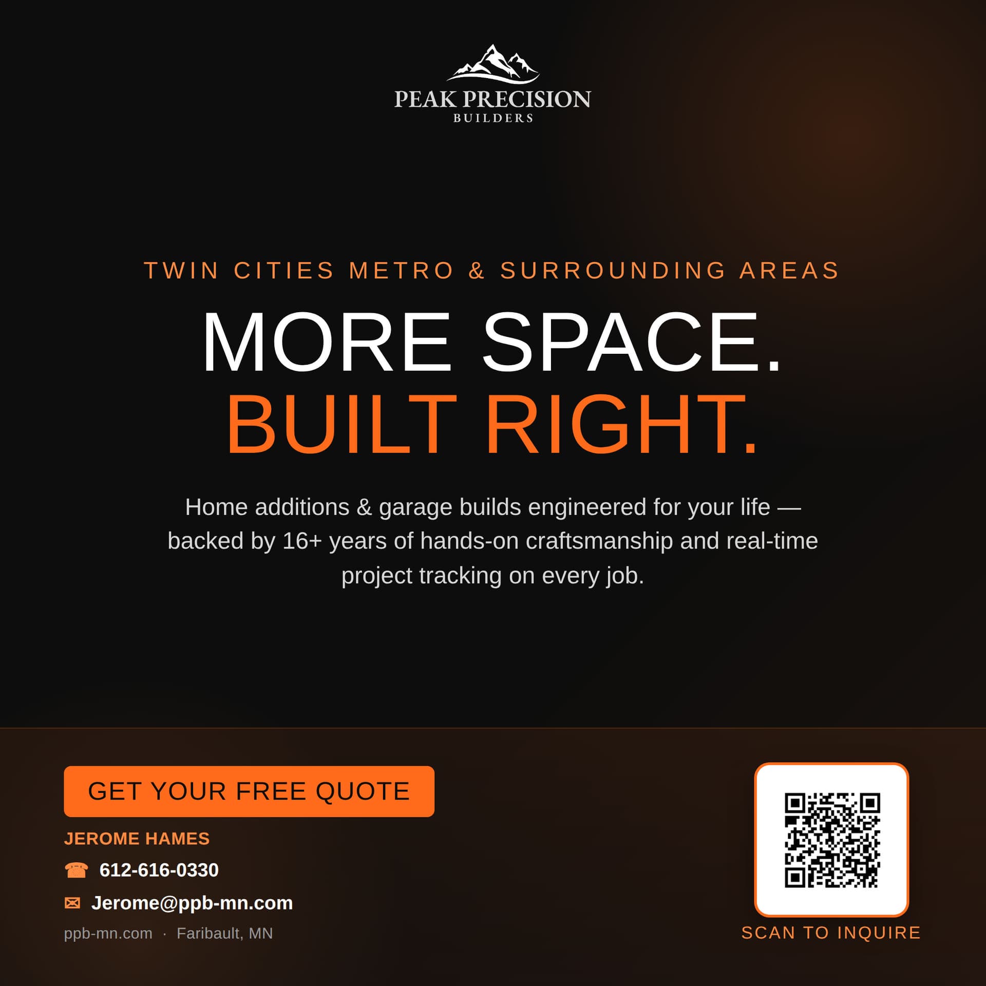 More Space Built Right - Garages and Home Additions for the Twin Cities image